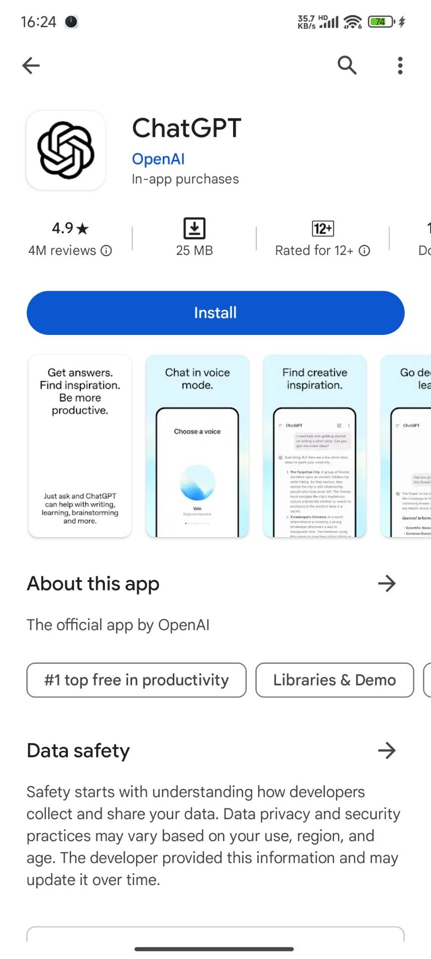 ChatGPT Mobile Download