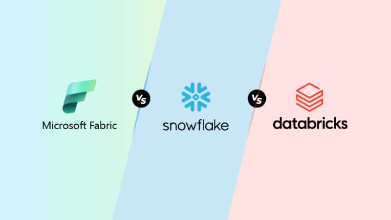 Fabric vs Snowflake vs Databricks