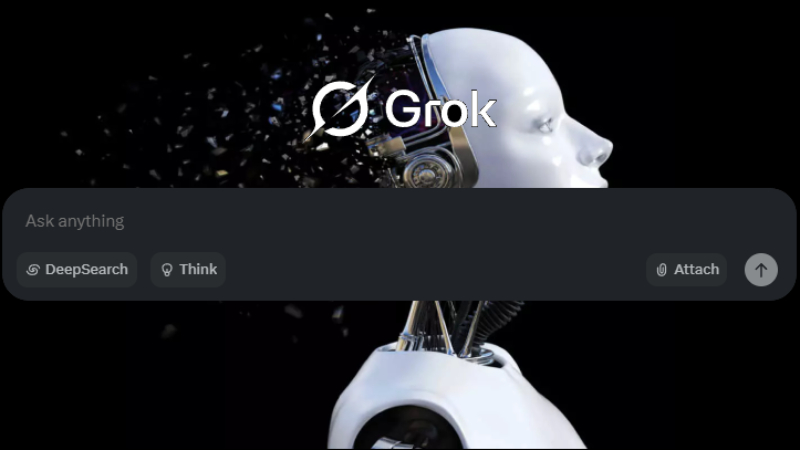 Grok in X reply