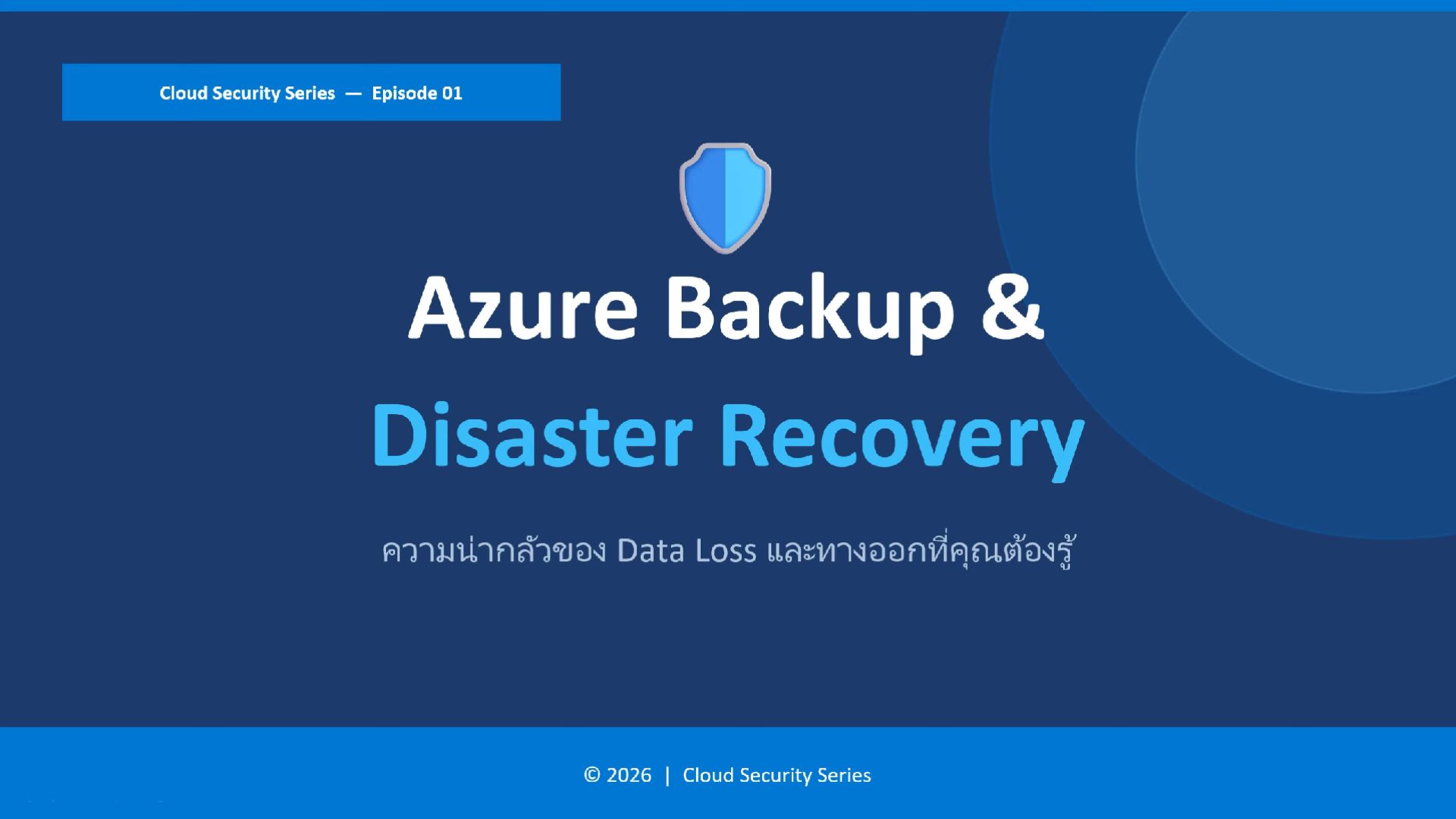 Azure Backup & Recovery